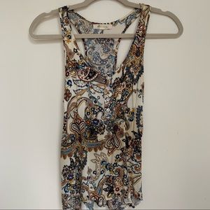 Paisley boho tank